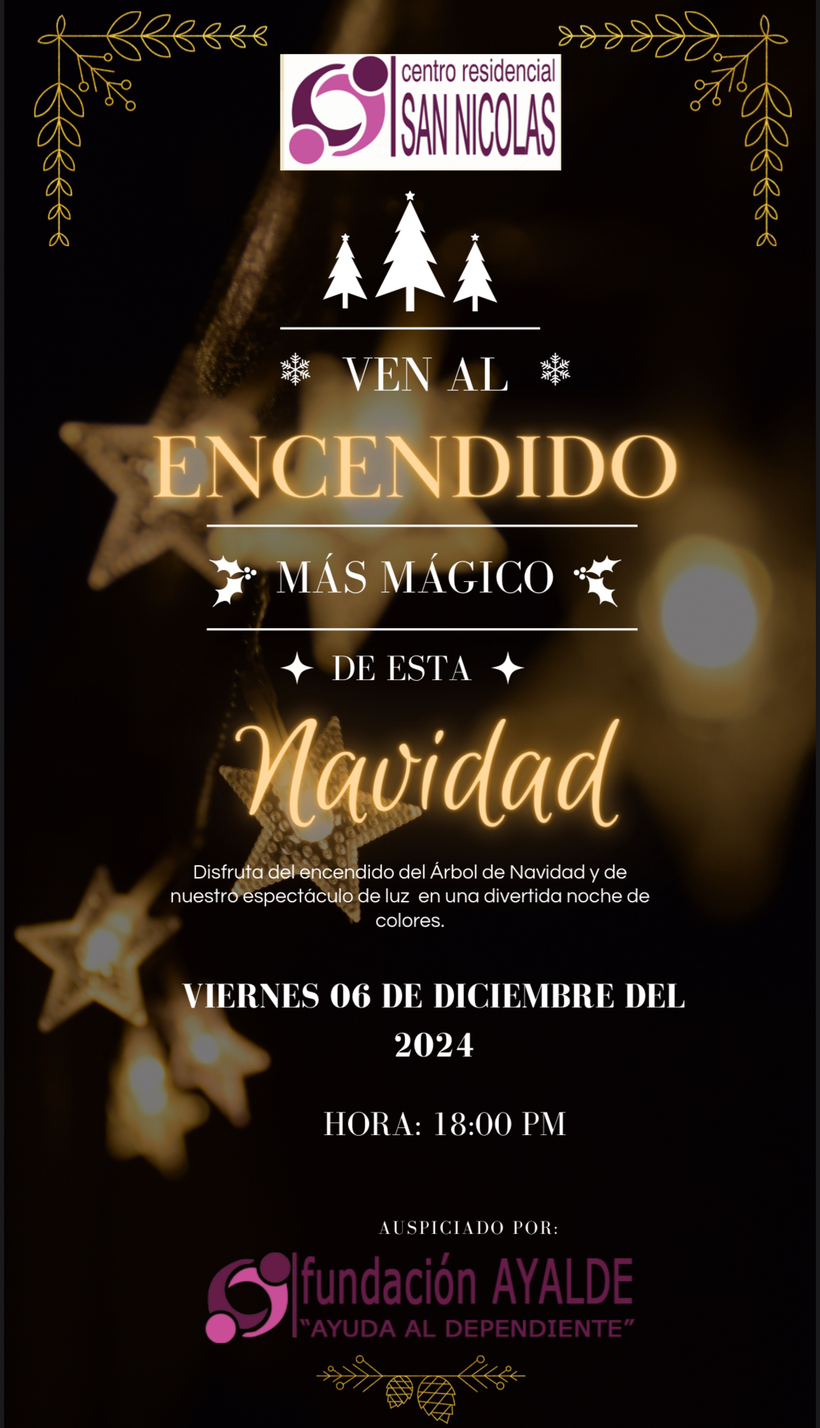 ENCENDIDO DE LUCES DE NAVIDAD